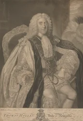 Thomas Pelham-Holles, 1. Herzog von Newcastle upon Tyne und 1. Herzog von Newcastle under Lyme