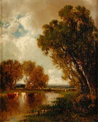 Kühe in der Landschaft