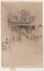Eine Ecke des Palais Royal
