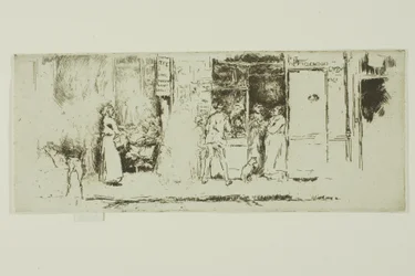 Zeitungsstand, Rue de Seine