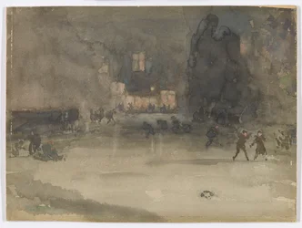 Nocturne: Amsterdam im Winter