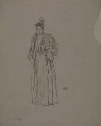 Porträtstudie: Miss Charlotte R. Williams
