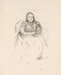 Porträtstudie: Mrs. Philip