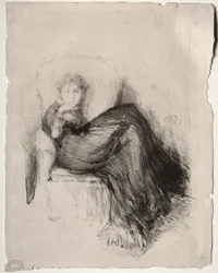 Studie - Maude sitzt