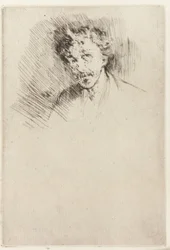 Whistler mit der weißen Locke