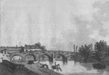 Maidstone-Brücke, Kent. Pl. 2, 1787
