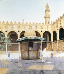 Der Kiosk im Innenhof der al-Maridani-Moschee, Kairo