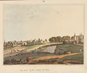 ?Die Ruinen des Dorfes Ligny?, 1815
