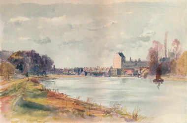 Isleworth, vom Treidelpfad, 1891, 1914