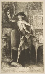 Frontispiz zur 2. Ausgabe von Lord Stanhopes Beobachtungen zu Mr. Pitts Plan, 29. Mai 1786