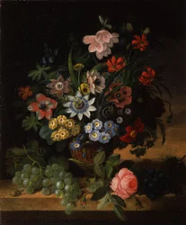 Blumen und Früchte, 1827