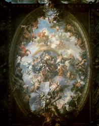 Decke der Painted Hall, 1707-14
