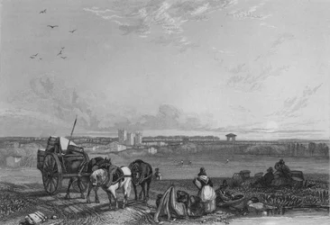 Montpellier, Frankreich, 1838
