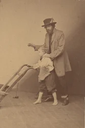 Edward Everett Hale und Sohn, ca. 1865