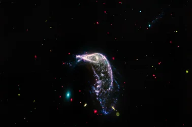 Interagierende Galaxien Arp 142