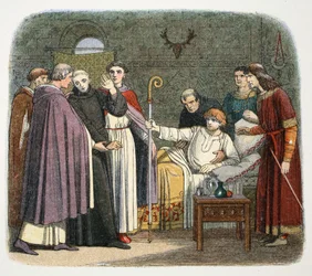 Anselm wird von Wilhelm II. zum Erzbischof von Canterbury ernannt, 1093, 1864