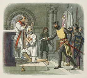 Hubert aus dem Heiligtum in Boisars geholt, 1232, aus 