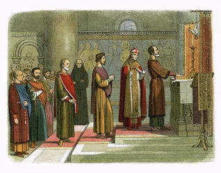 Die Barone schwören, ihre Freiheiten zu erreichen