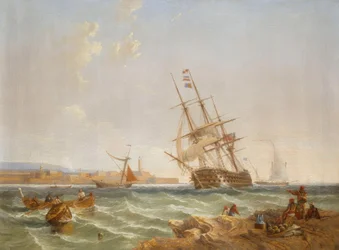 Der Große Hafen von Malta von Corlandine Point