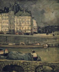 Die Ufer der Seine, Paris, 1880-1924