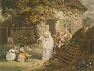 Der Rückzug der Bürger, 1796