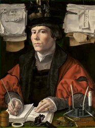 Porträt eines Kaufmanns, um 1530