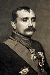 Paul Claudel im Konsul-Kostüm 1910 - Fotografie von Jan Nepomuk Langhans