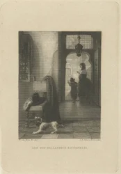 Interieur mit Hund