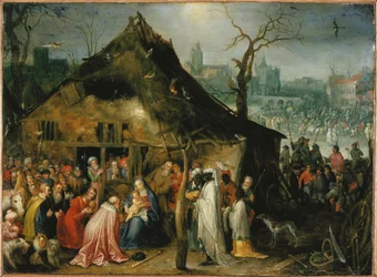 Die Anbetung der Könige, 1598-1599