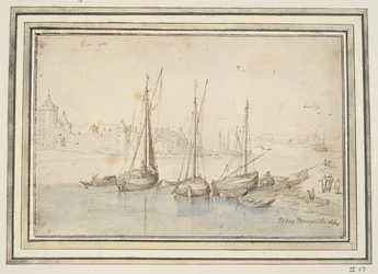 Ansicht von Ruhrort und Duisburg