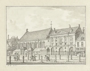 Die Prinsekerk und Butterhalle in Rotterdam