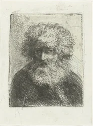 Bärtiger alter Mann