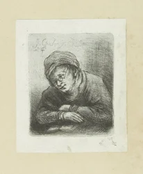 Lesender Mann mit Brille