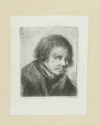 Erwachsener Mann mit Schnurrbart