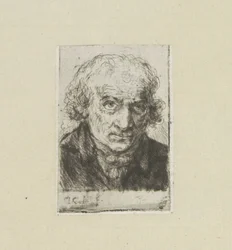 Erwachsener Mann, nach rechts