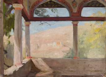 Pavillon der Maria Potocka in Bachtschyssaraj. Von der Reise auf die Krim