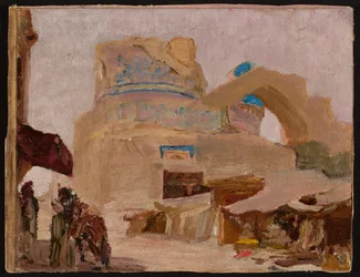 Samarkand - Bibi-Chanum, das Grab der Frau Tamerlans. Von einer Reise nach Turkestan