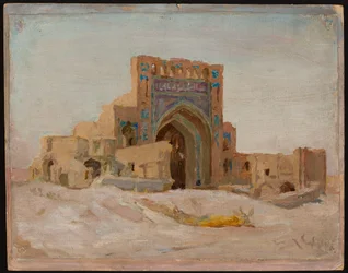 Alte persische Moschee. Von einer Reise nach Turkestan