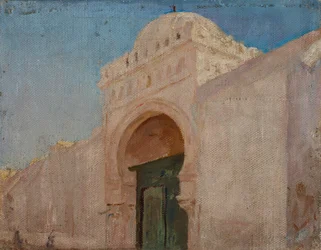 Kairouan (Eingang zur Moschee des Barbiers)