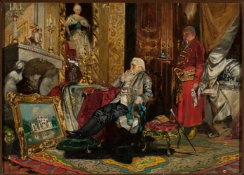 König Stanisław August Poniatowski in Petersburg