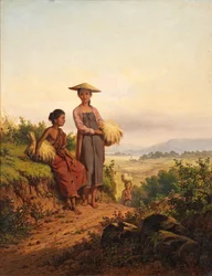 Die Ernte nach Hause bringen