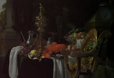 Stillleben: Eine Bankettszene, wahrscheinlich ca. 1640-41