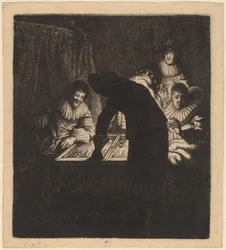 Die Backgammon-Spieler, ca. 1630