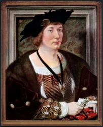 Porträt von Hendrik III, Graf von Nassau-Breda, um 1516-1517, 1927