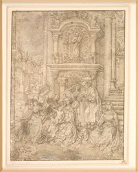 Die mystische Hochzeit der Heiligen Katharina
