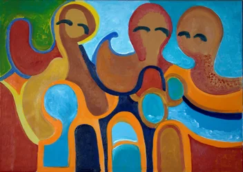 Mädchen am Flussufer, 2009