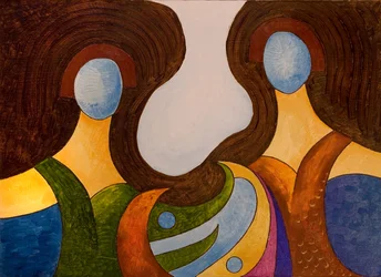 Zwei Schwestern präsentieren einen sehr seltsamen Fund