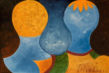 Zwei Zwillinge, aber nur eine orange Krone, 2005