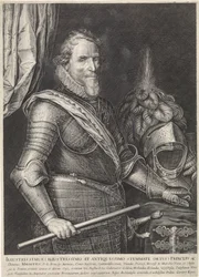 Porträt von Prinz Maurits von Oranien
