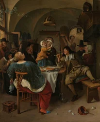 Familienszene